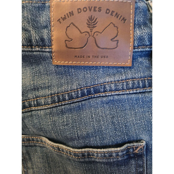 Emerson Fry Twin Doves Treasure Straight Ankle Jean Size 30 - Picture 6 of 8